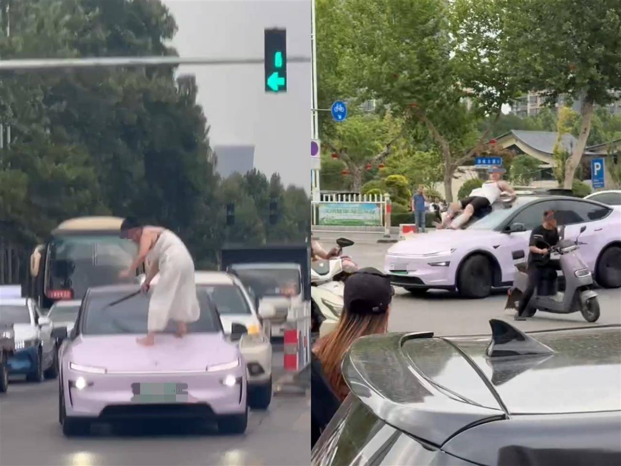 女子持械当街打砸多辆轿车<strong></p>
<p>多货币对冲</strong>，被顶在挡风玻璃上前行，当地：女子当场被控制，警方介入调查