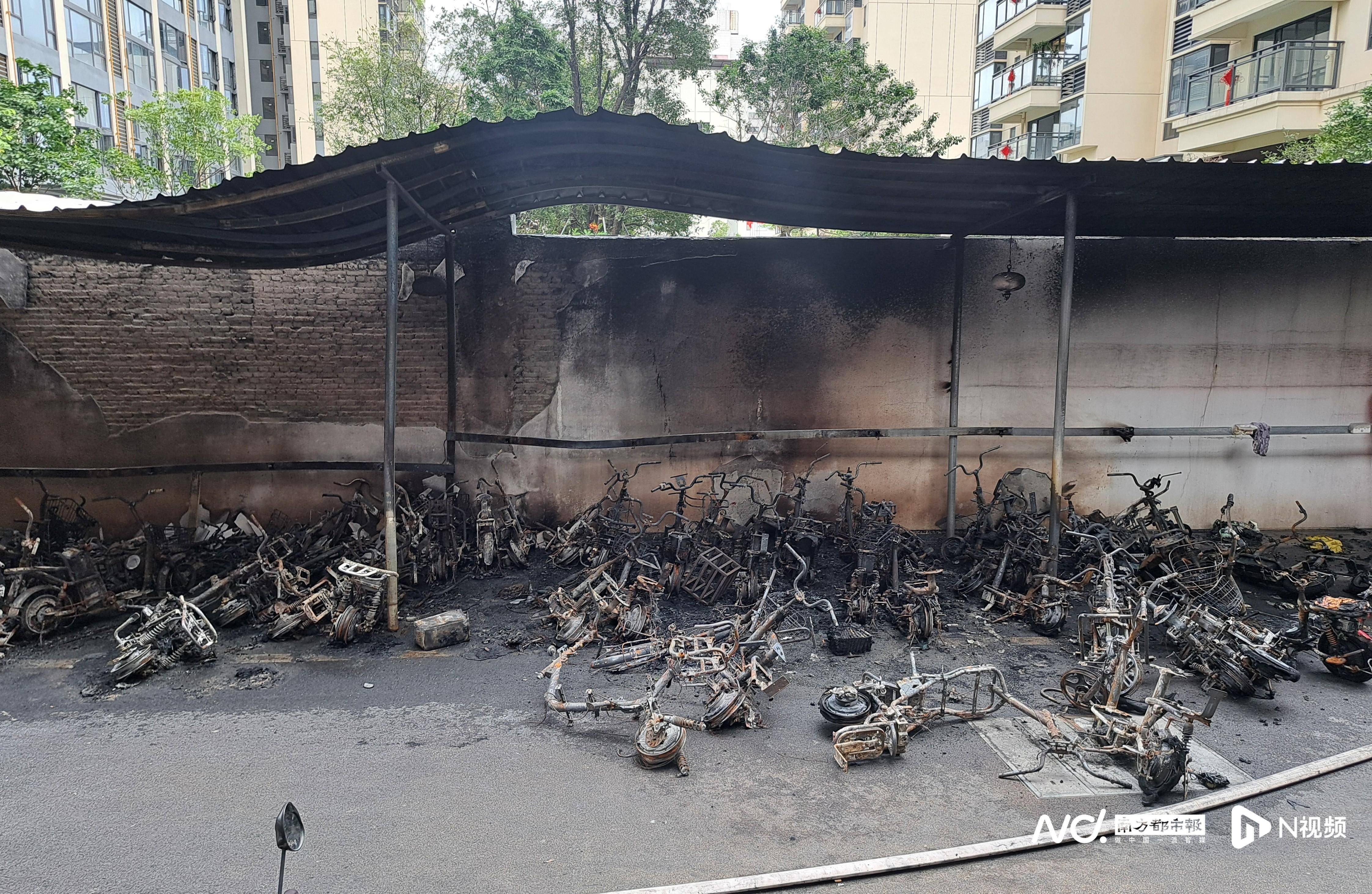 东莞一小区逾百辆电动自行车烧毁<strong></p>
<p>保障局</strong>！住户睡梦中被叫醒撤离逃生