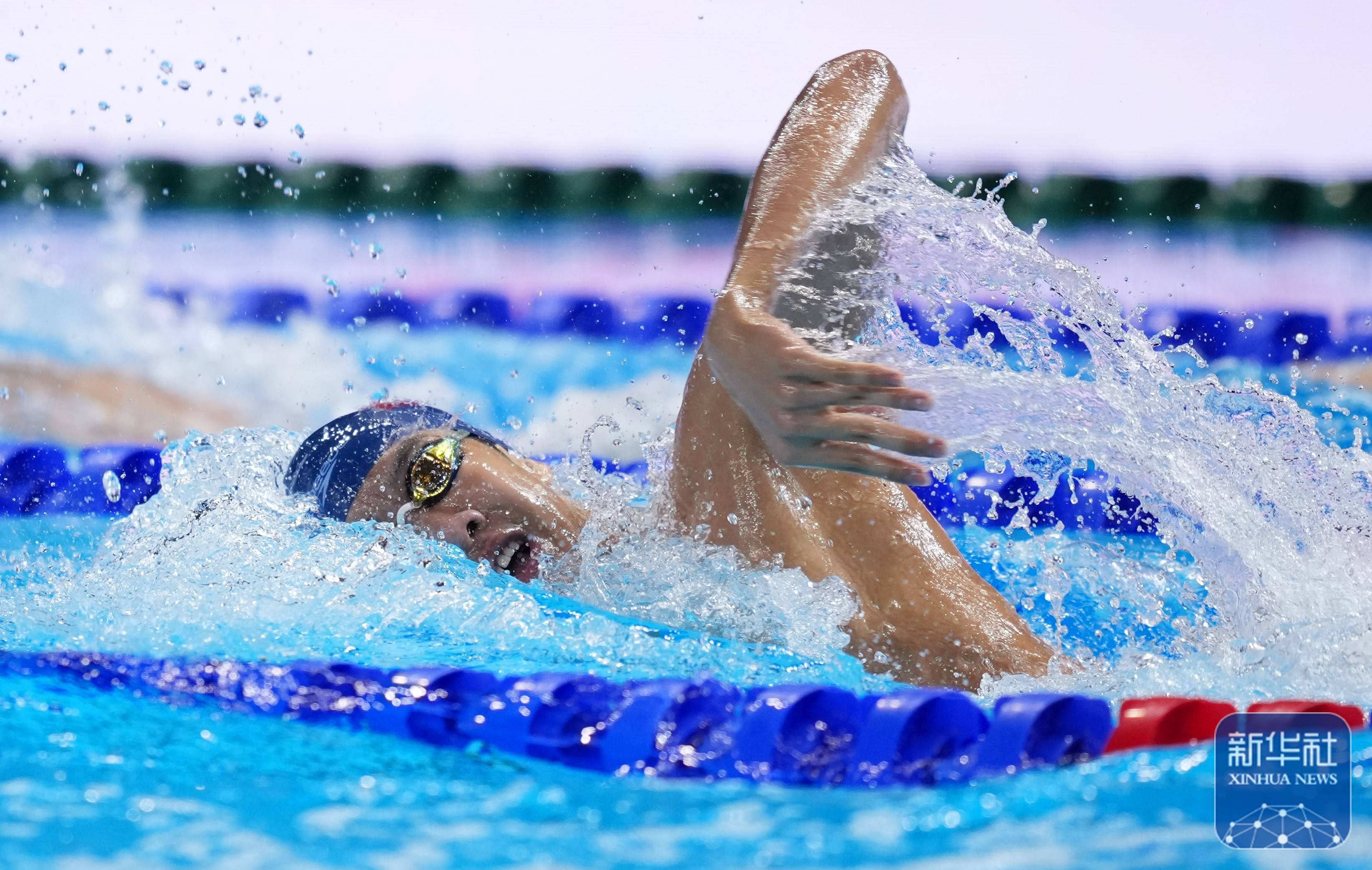 游泳世锦赛丨德国选手夺男子400米自由泳冠军 中国选手张展硕获第五名