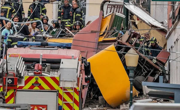 里斯本知名缆车脱轨<strong></p>
<p>币安app下载</strong>,已致15死18伤