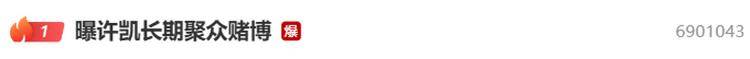 演员许凯被曝长期聚众赌博<strong></p>
<p>币安binance官网</strong>,一年金额高达百万?警方:已关注此事