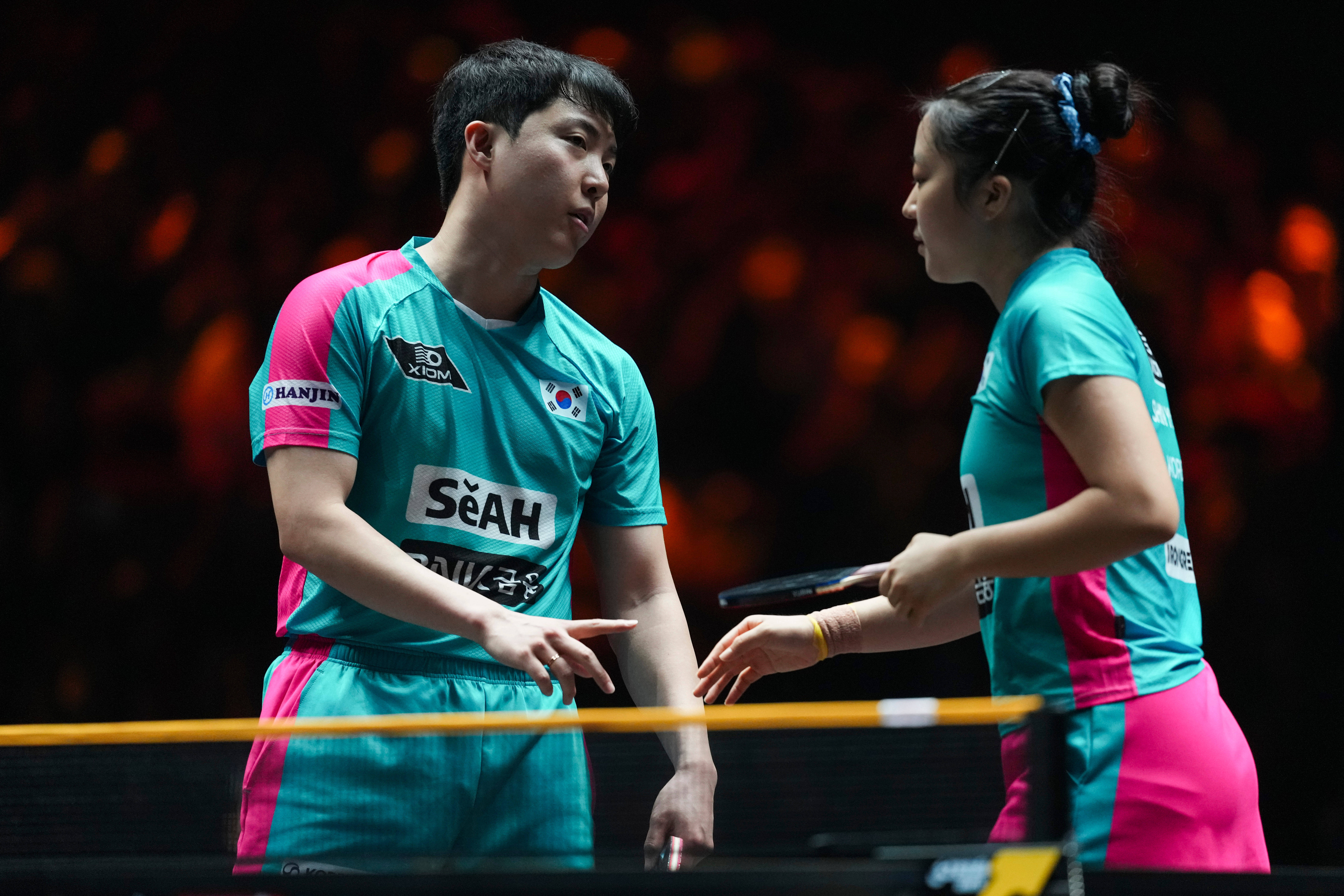 (体育)乒乓球——WTT中国大满贯赛:陈垣宇/蒯曼晋级混双八强