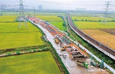 南京地铁11号线项目持续掀起大干热潮(图)