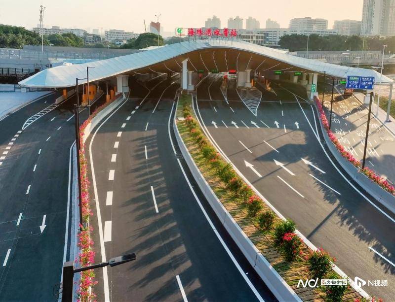 最快15分钟通达广州南站，广南快速路12日通车试运营
