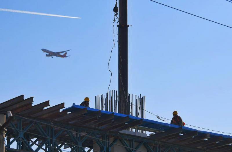 直达首都机场<strong></p>
<p>IOST</strong>! 北京亮马河北路施工加速推进